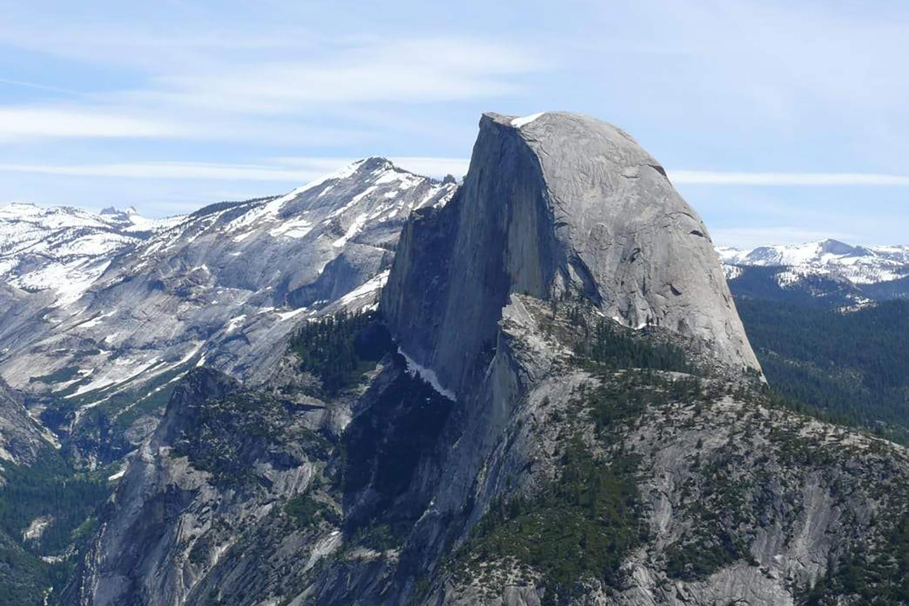 View of John Muir Trail