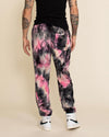 Men's Designer Sweatpants | Tie Dye Ink Spot