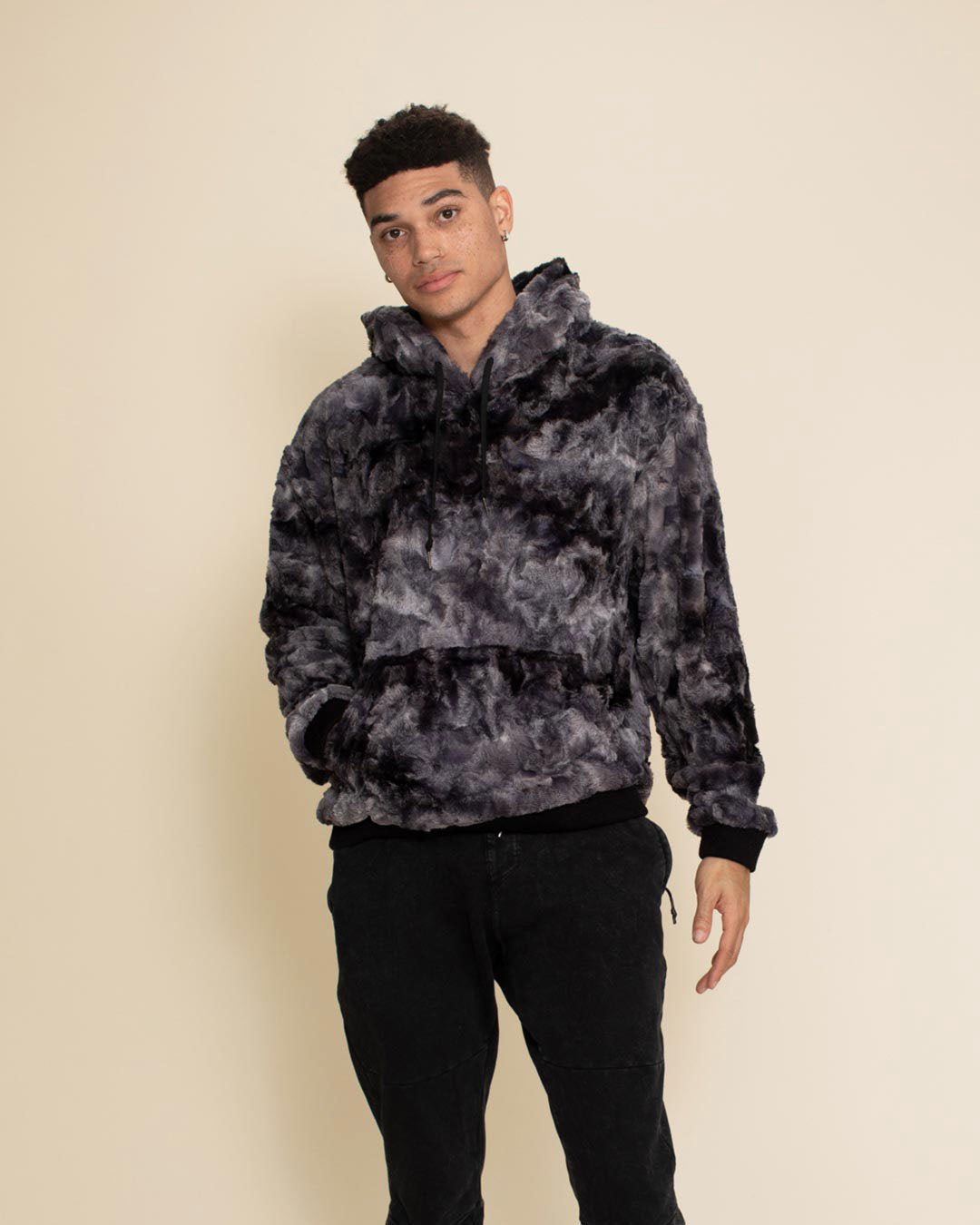 Shark Classic Ultra Soft Faux Fur Hoodie | Men's