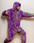 Neon Disco Cat Classic ULTRA SOFT Faux Fur Onesie | Men's