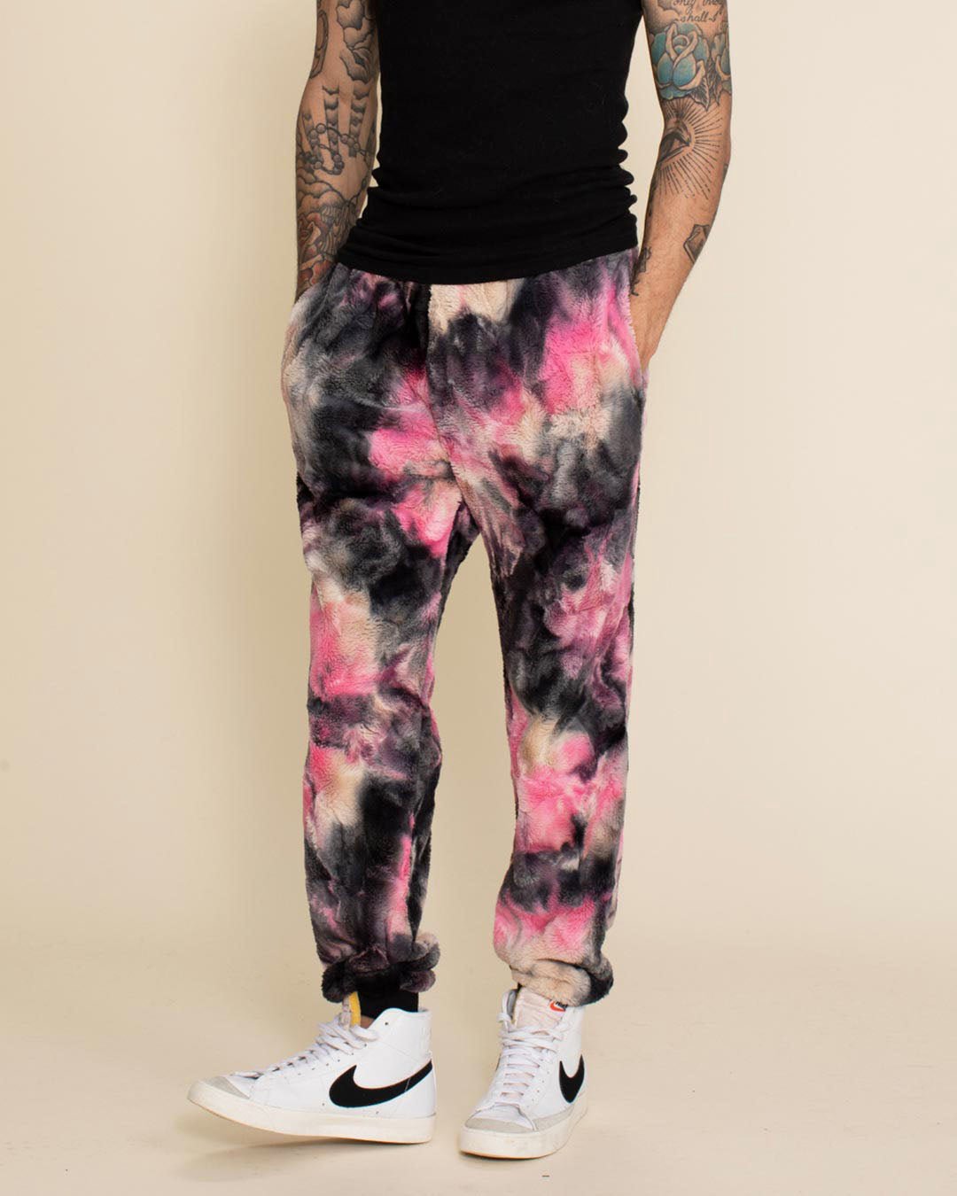 Men's Designer Sweatpants | Tie Dye Ink Spot