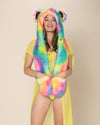 Rainbow Bear Collector Edition Faux Fur Hood | Women's