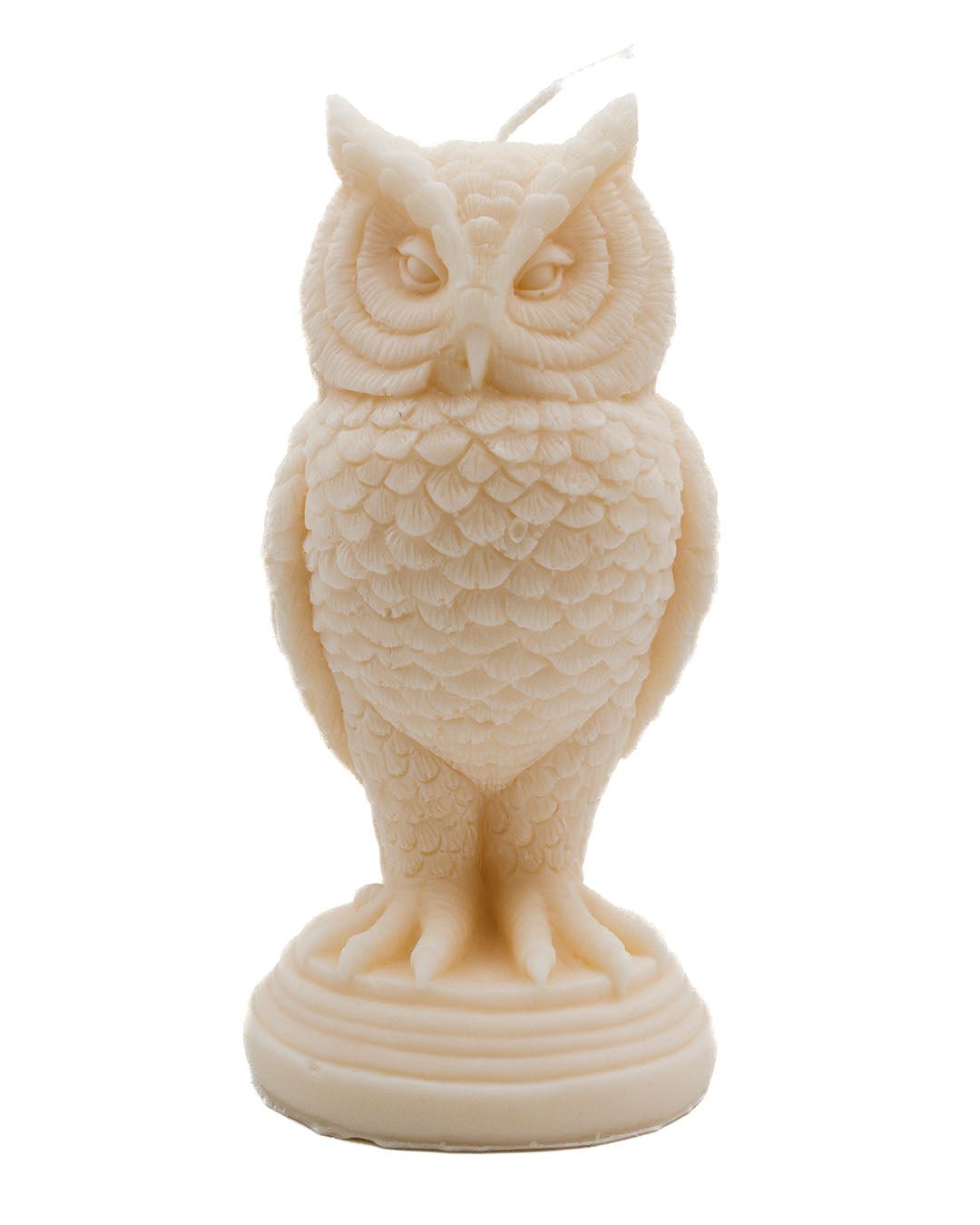 Snowy Owl Pillar | Candle