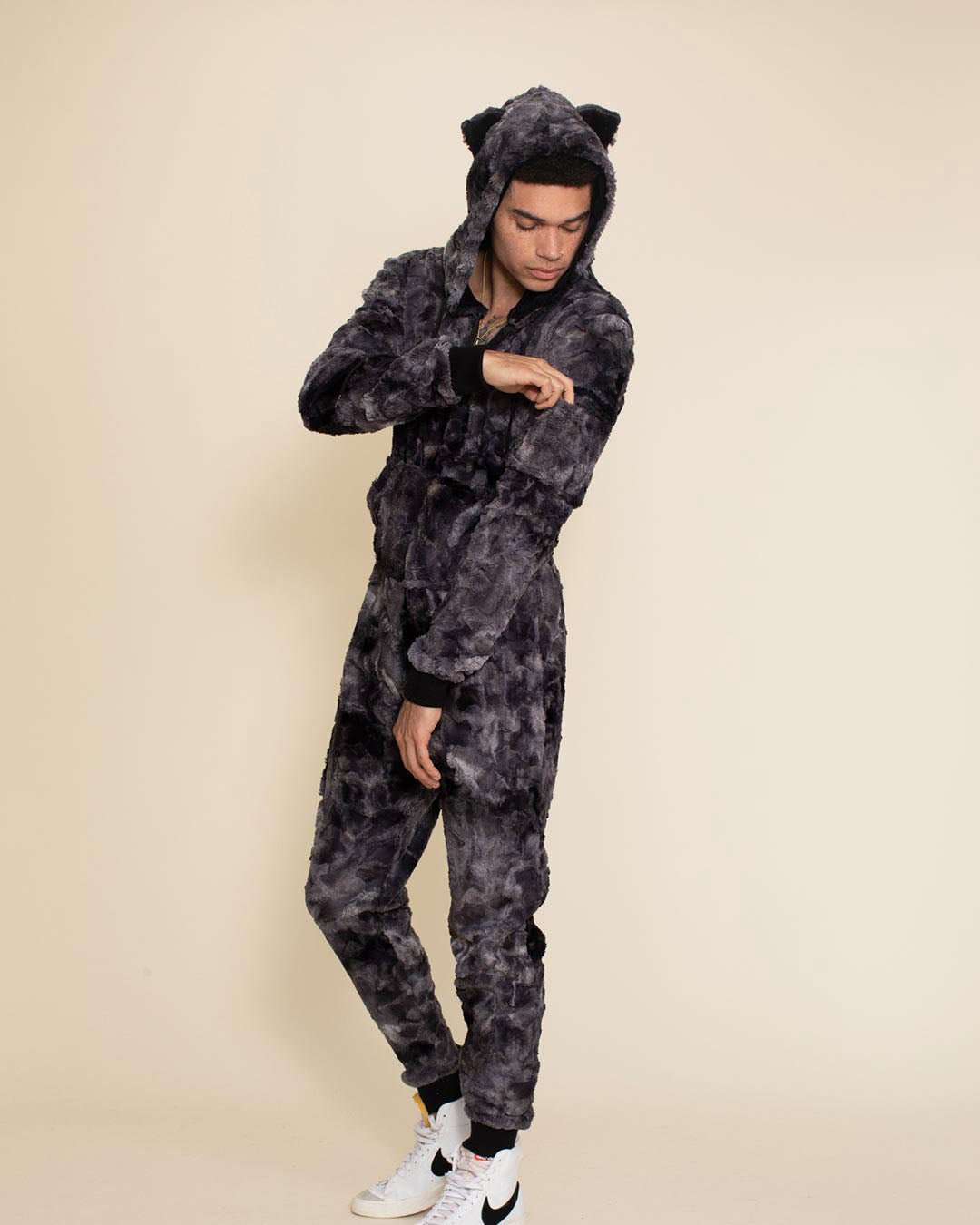 Shark Classic ULTRA SOFT Faux Fur Onesie | Men's