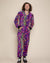 Neon Disco Cat Classic ULTRA SOFT Faux Fur Onesie | Men's