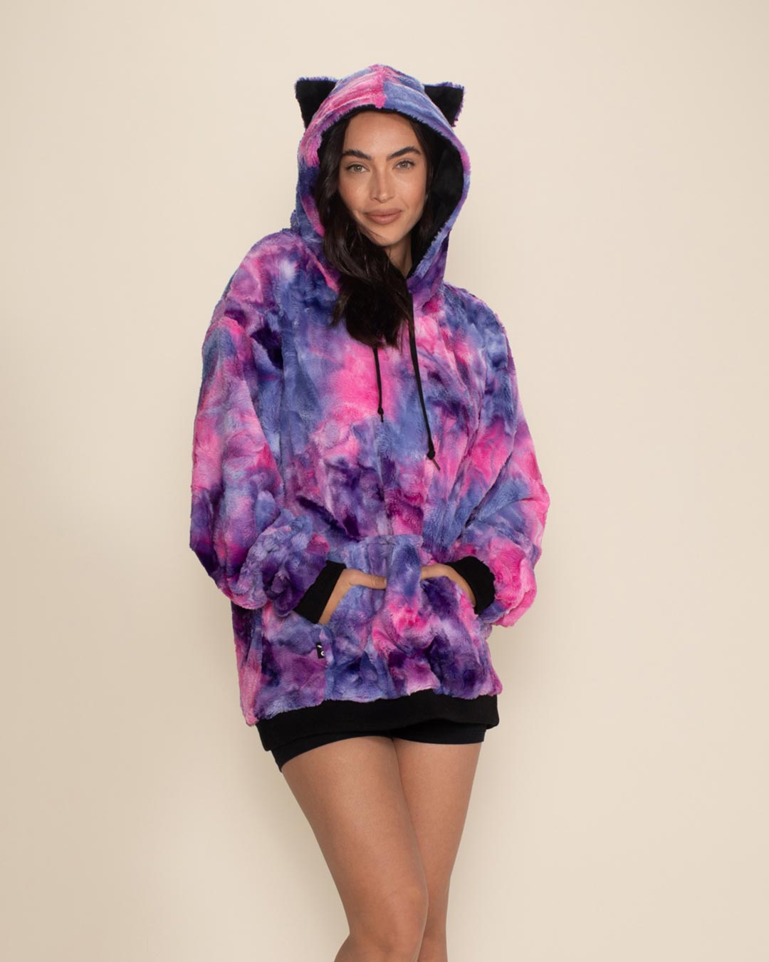 Cotton candy tie dye hoodie sale