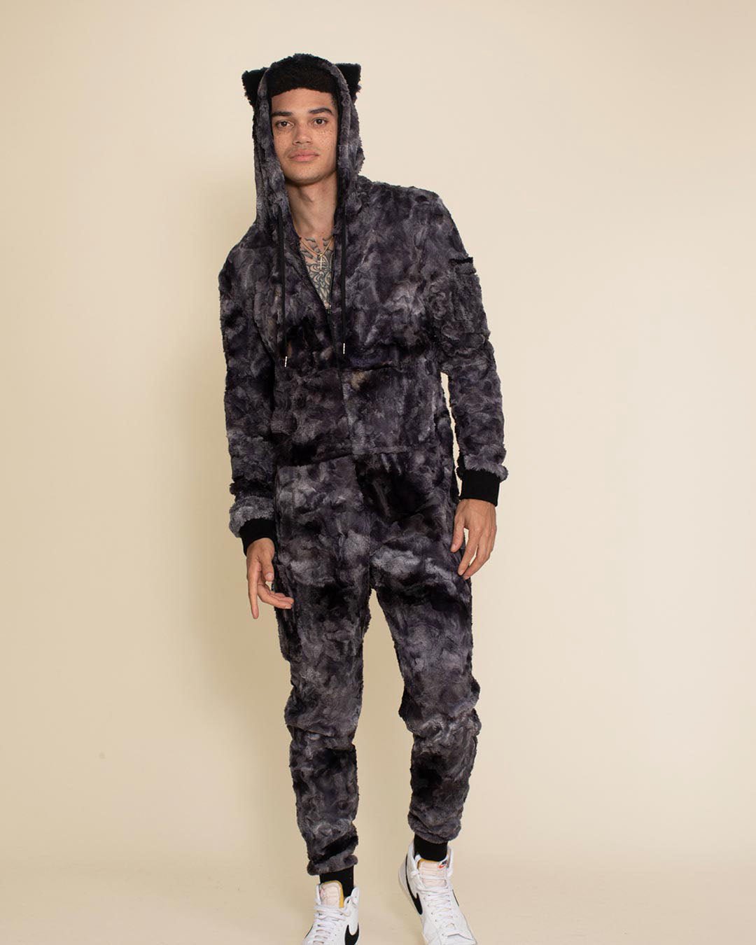 Shark Classic ULTRA SOFT Faux Fur Onesie | Men&#39;s