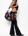 Butterfly Faux Fur Weekender Duffle Bag