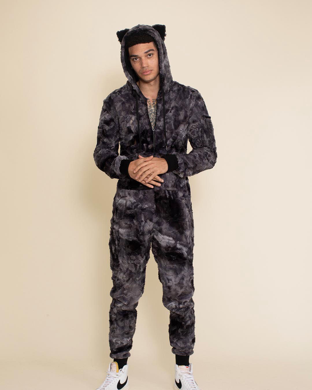 Shark Classic ULTRA SOFT Faux Fur Onesie | Men's