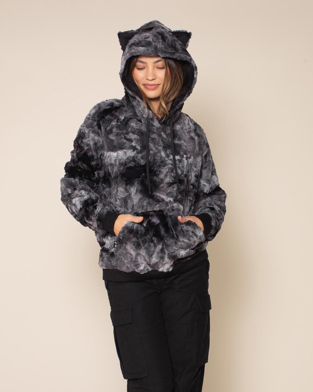 Shark Classic Ultra Soft Faux Fur Hoodie | Women's