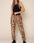 Cheetah ULTRA SOFT Faux Fur Sweatpants | Women's