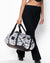 White Tiger Faux Fur Weekender Duffle Bag