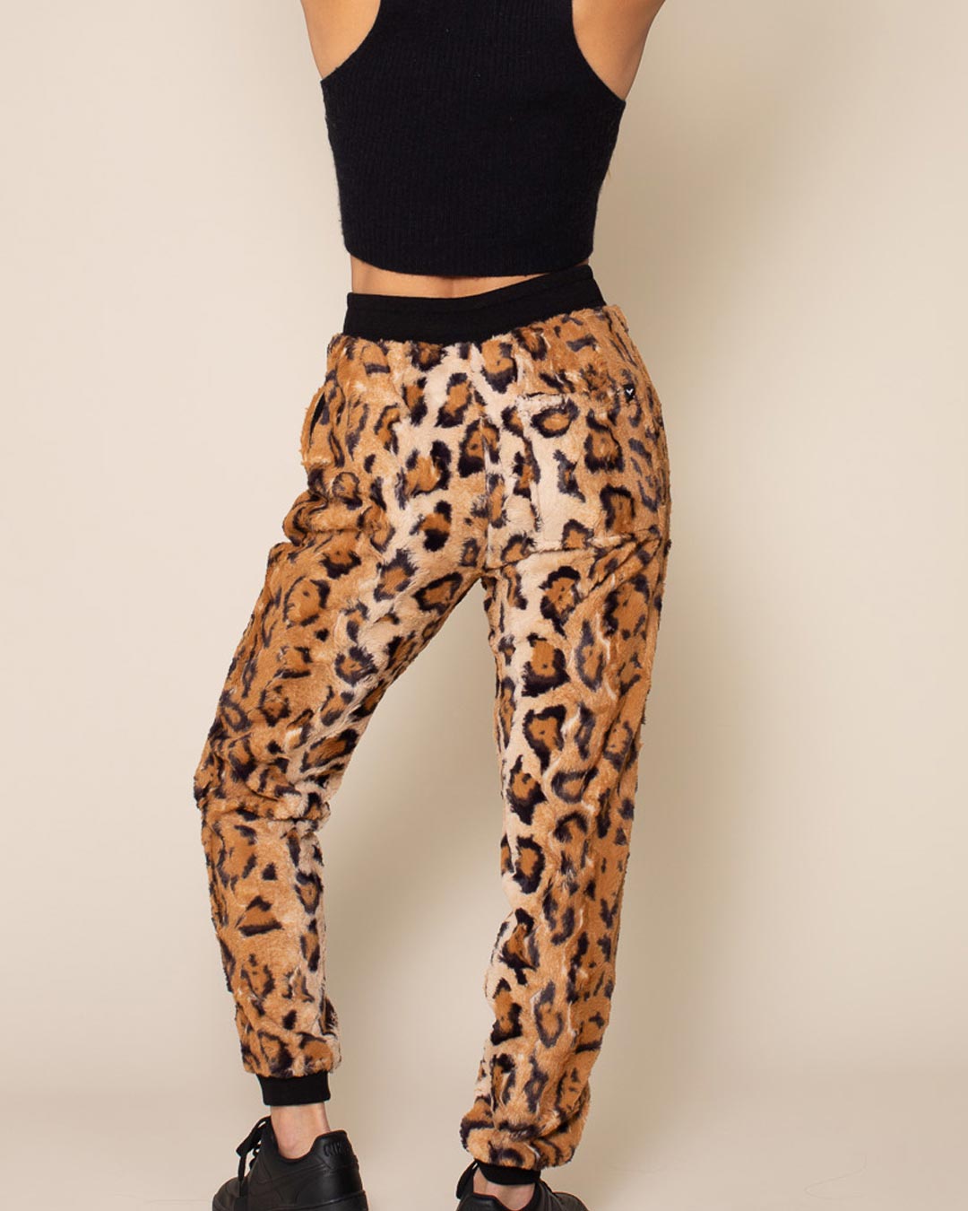 Women's Lounge Pants | Tan Cheetah