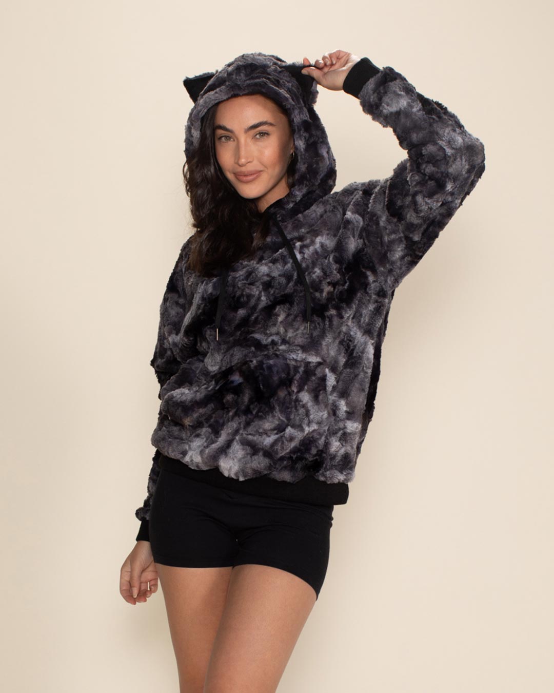 Shark Classic Ultra Soft Faux Fur Hoodie | Women's