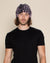 Lavender Leopard Faux Fur Beanie | Men's