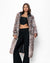 Women's Long Faux Fur Coat | Dire Wolf