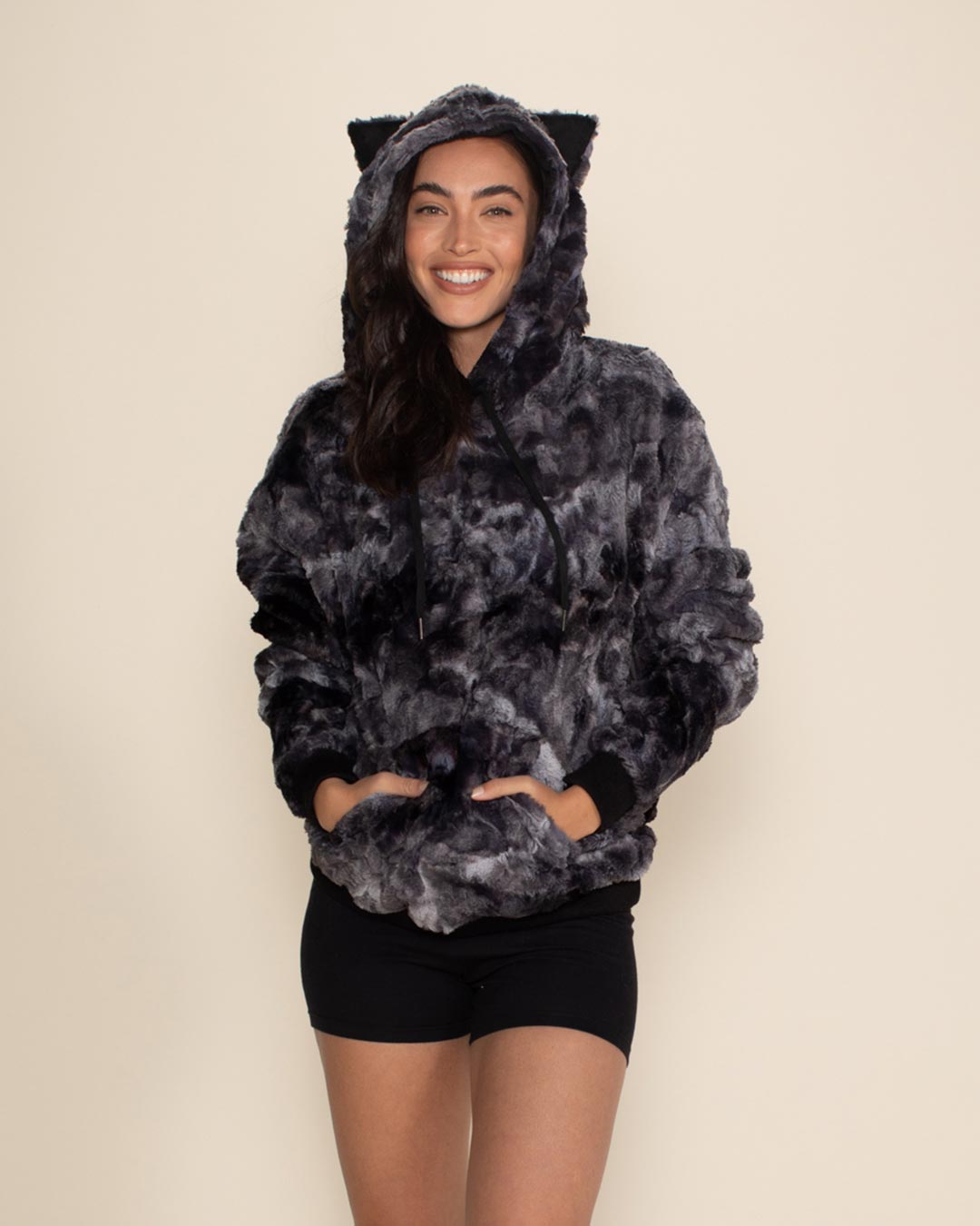 Shark Classic Ultra Soft Faux Fur Hoodie | Women's