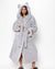 Classic Women's Luxury Grey Robe | Silver Fox