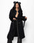 Classic Women's Luxury Black Robe | Black Panther