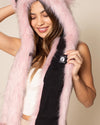 Blush Bear Collector Edition Faux Fur Hood | Women's