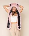 Blush Bear Collector Edition Faux Fur Hood | Women's