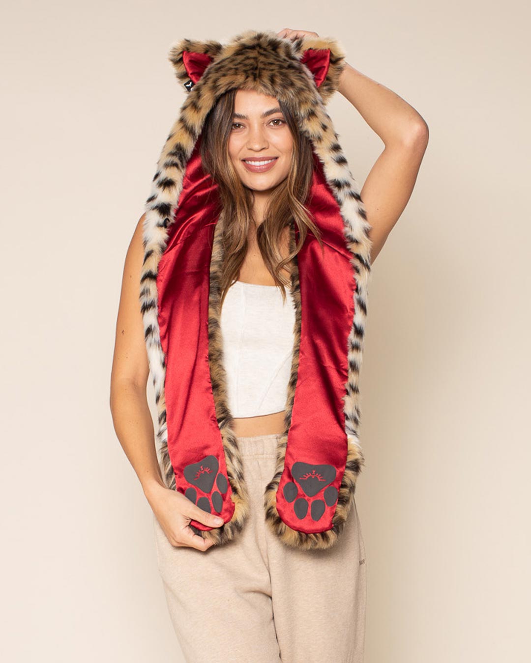 Cheetah Collector Edition Faux Fur Hood | Women's