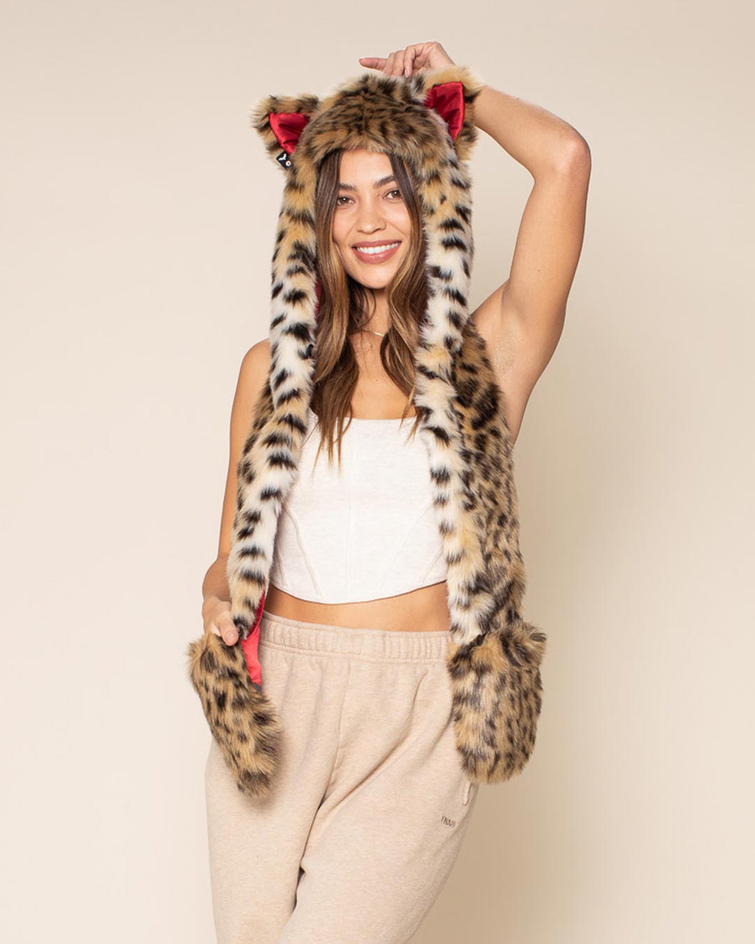 Cheetah Collector Edition Faux Fur Hood | Women's