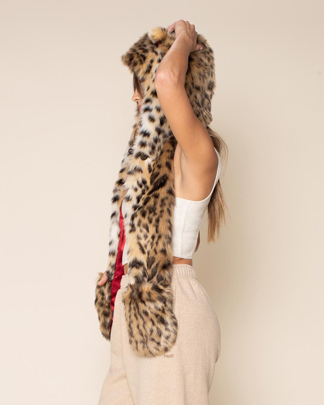 Cheetah Collector Edition Faux Fur Hood | Women's