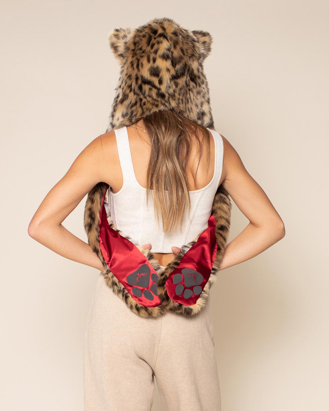 Cheetah Collector Edition Faux Fur Hood | Women's