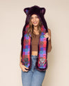 Tartan Kitty Luxe Collector Edition Faux Fur Hood | Women's