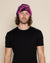 Raspberry Tiger Faux Fur Beanie | Men's