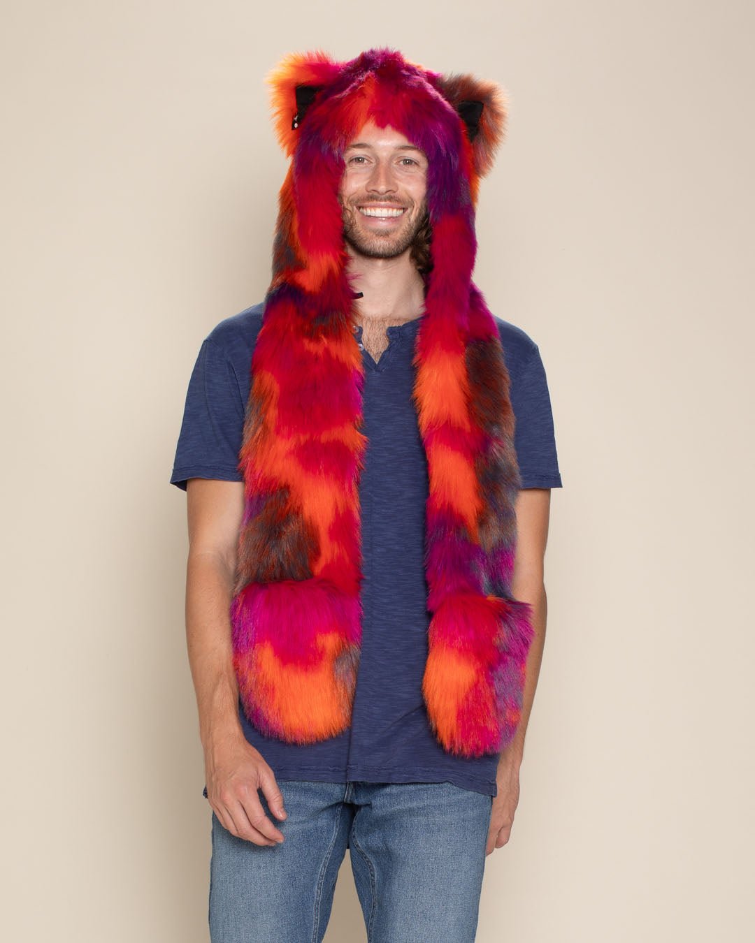 Calico Kitty Collector Edition Faux Fur Hood | Men's