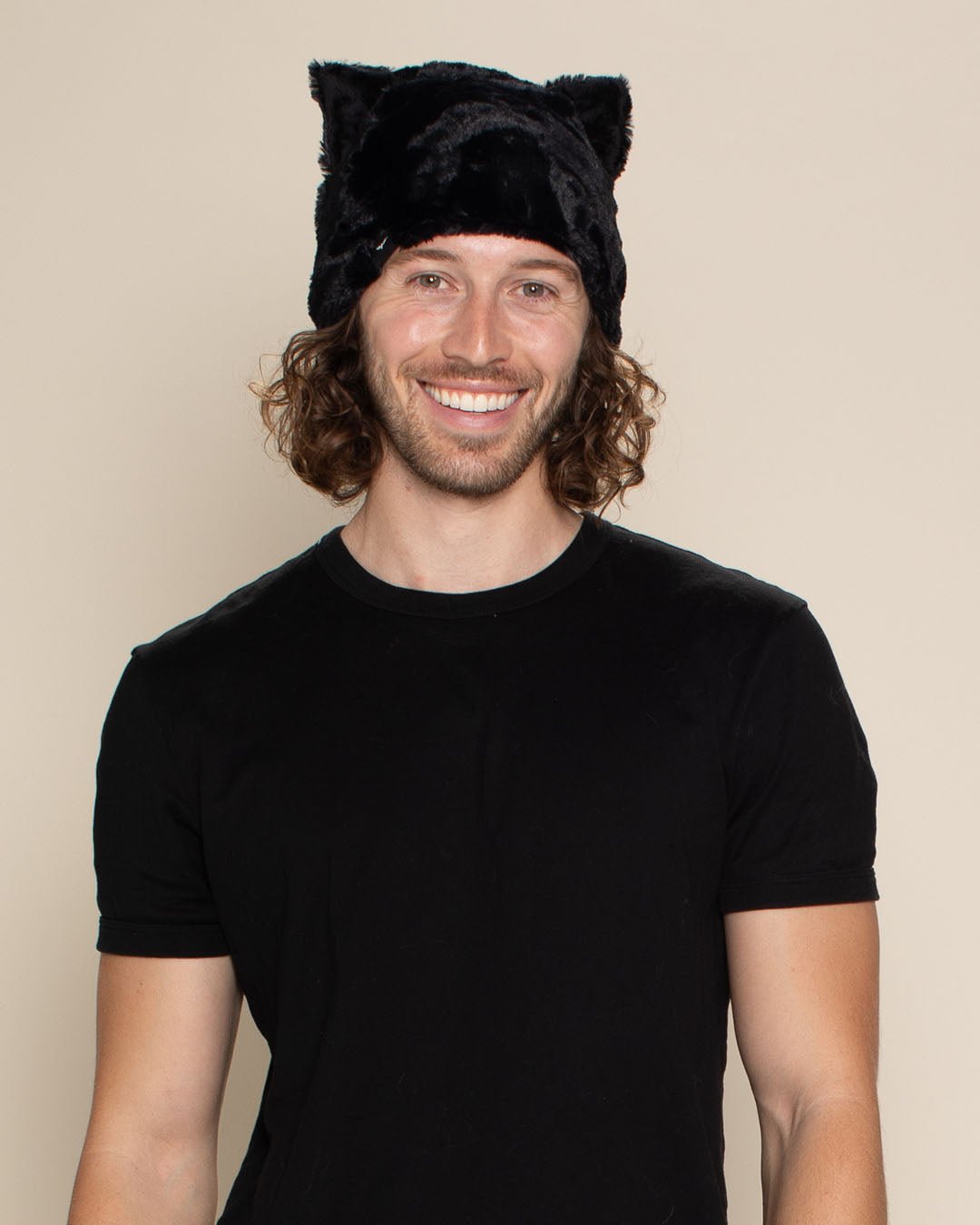 Black Panther Classic Faux Fur Beanie | Men&#39;s