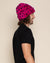 Pink Cheetah Faux Fur Beanie | Men's