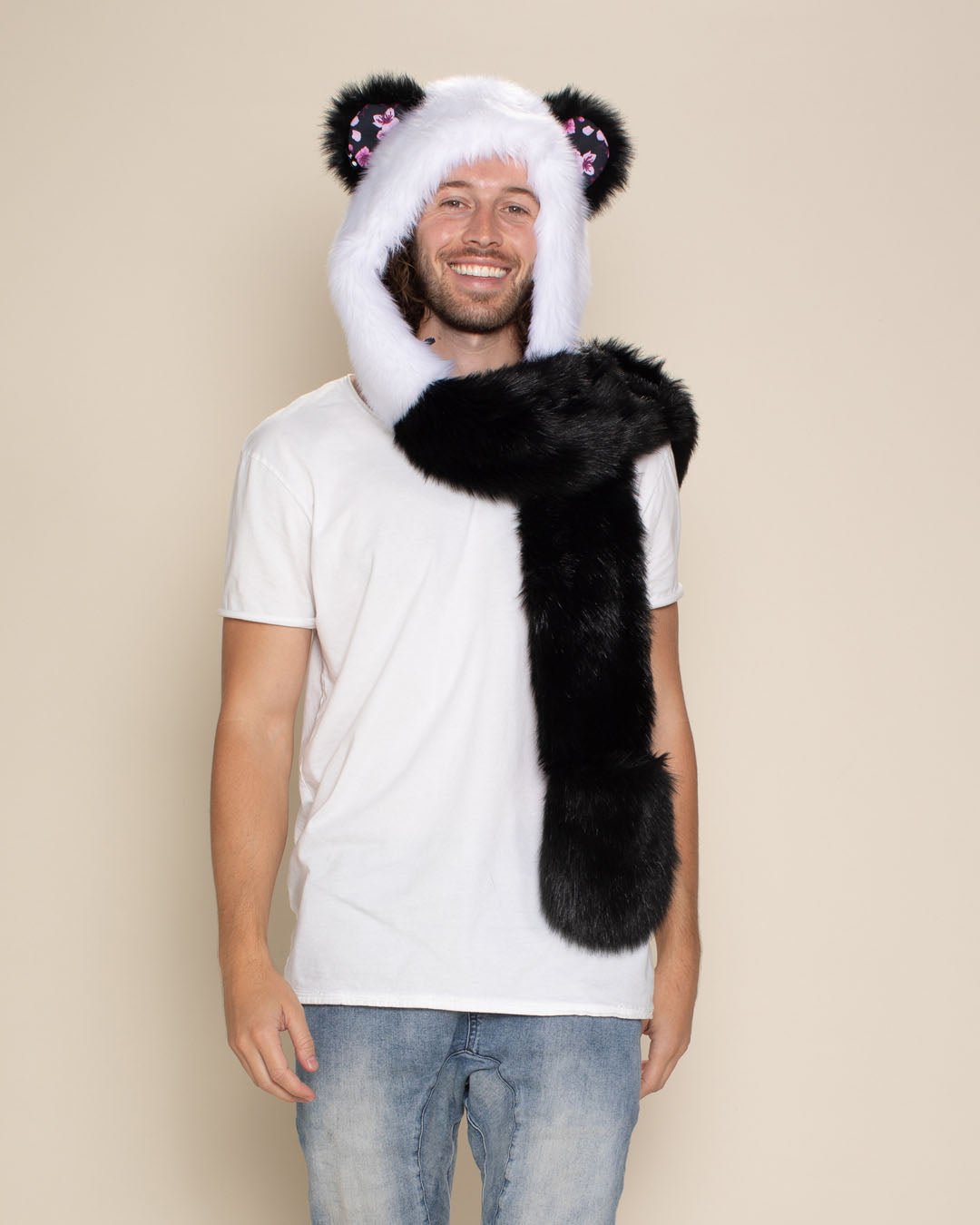 Panda Collector Edition Faux Fur Hood | Men's