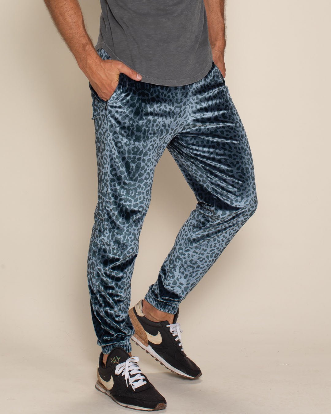 Black Panther Velvet Jogger | Men's