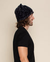 Slate Leopard Classic Faux Fur Beanie | Men's