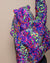 Classic Women's Hooded Puffer Jacket | Neon Disco Kitty