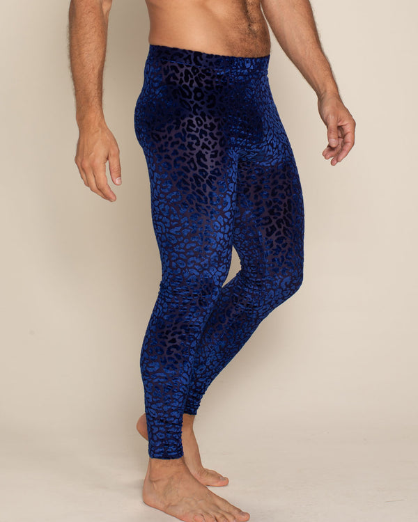 By Walid MENS LEGGING / INDIGOpaulha - サルエルパンツ