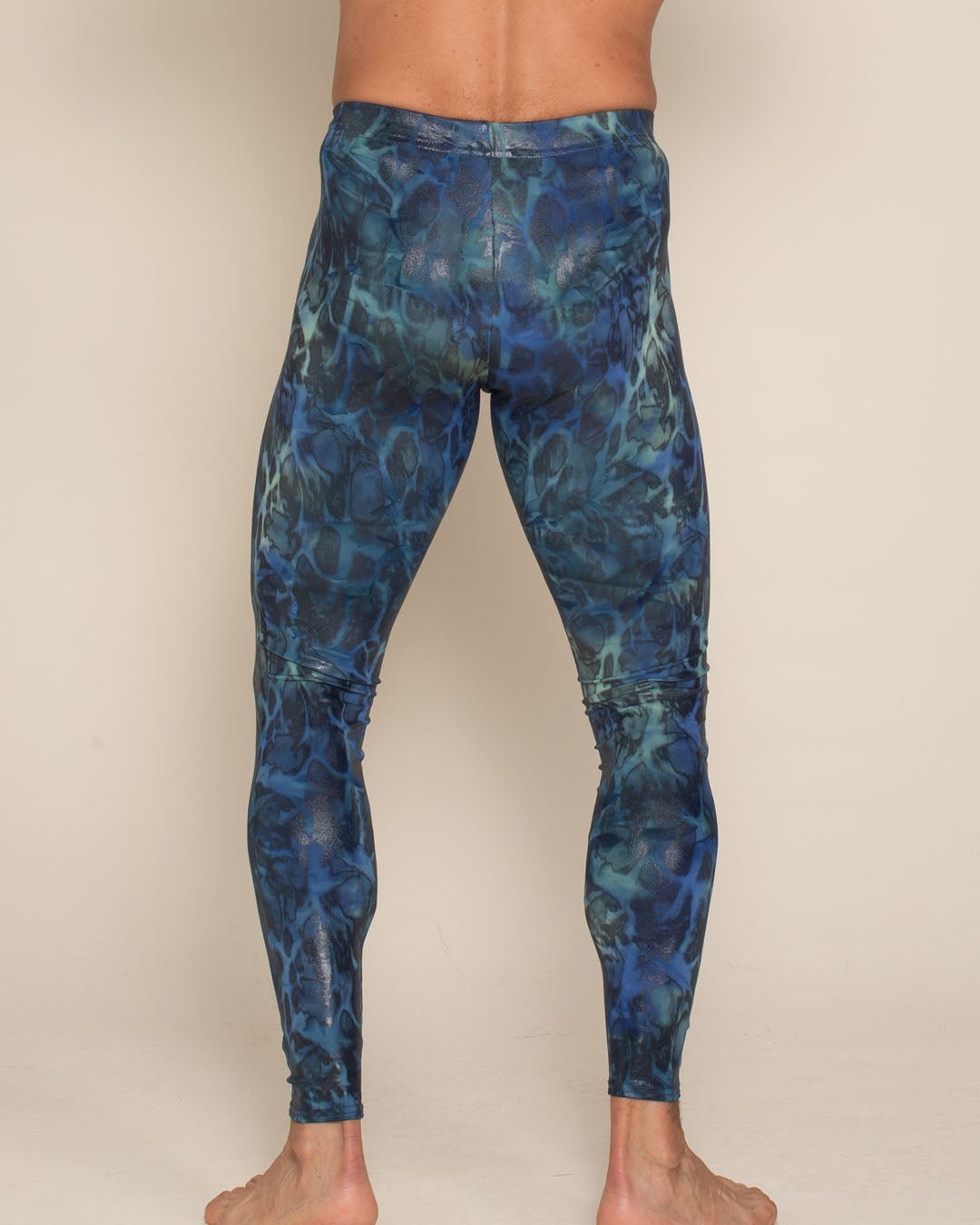 Men's Leggings | Sea Turtle Green