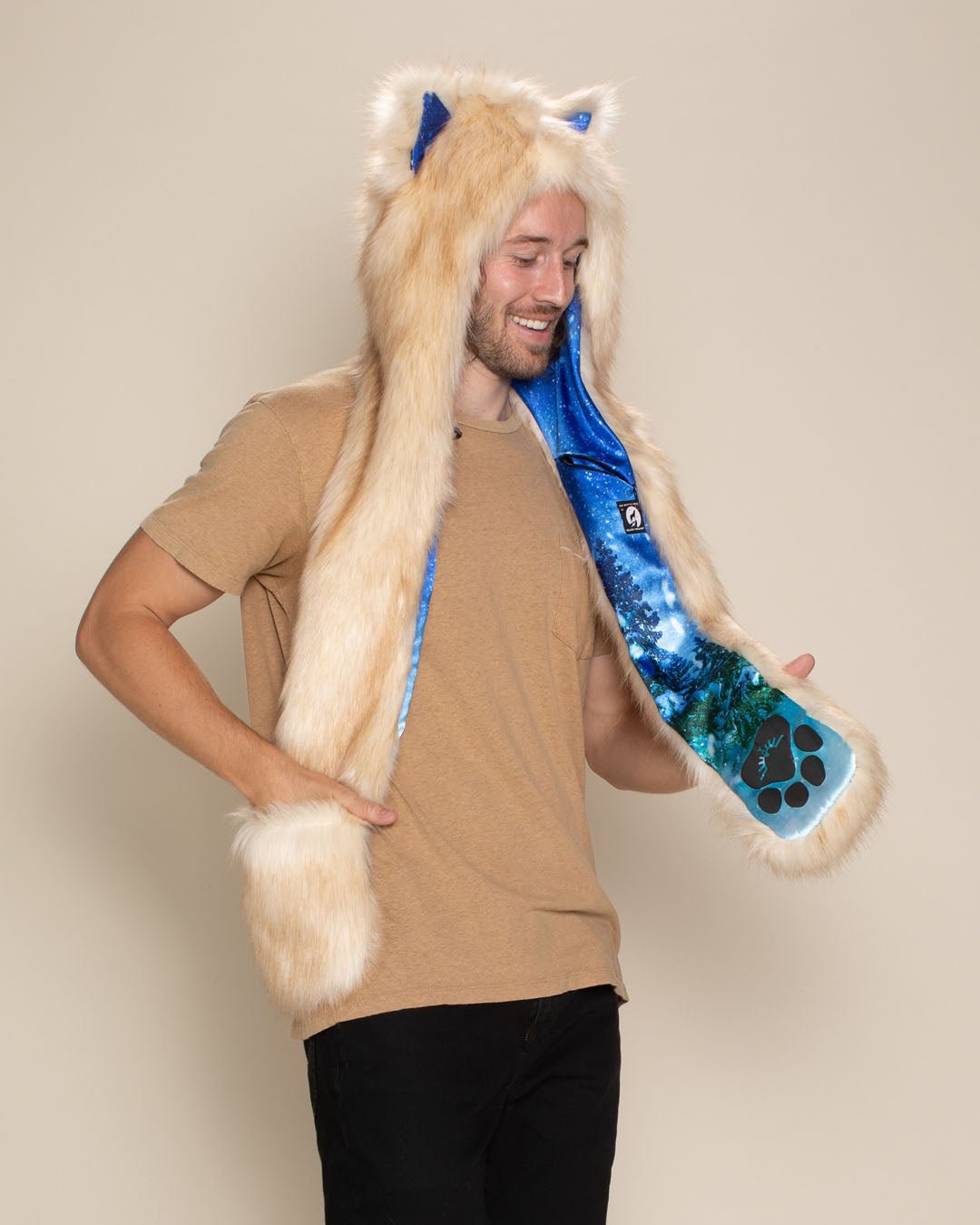 Gone To The Snow Dogs Special Edition Husky Faux Fur Hood | Men's