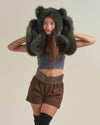 Forest Wolf Luxe Collector Edition Faux Fur Hood | Women's