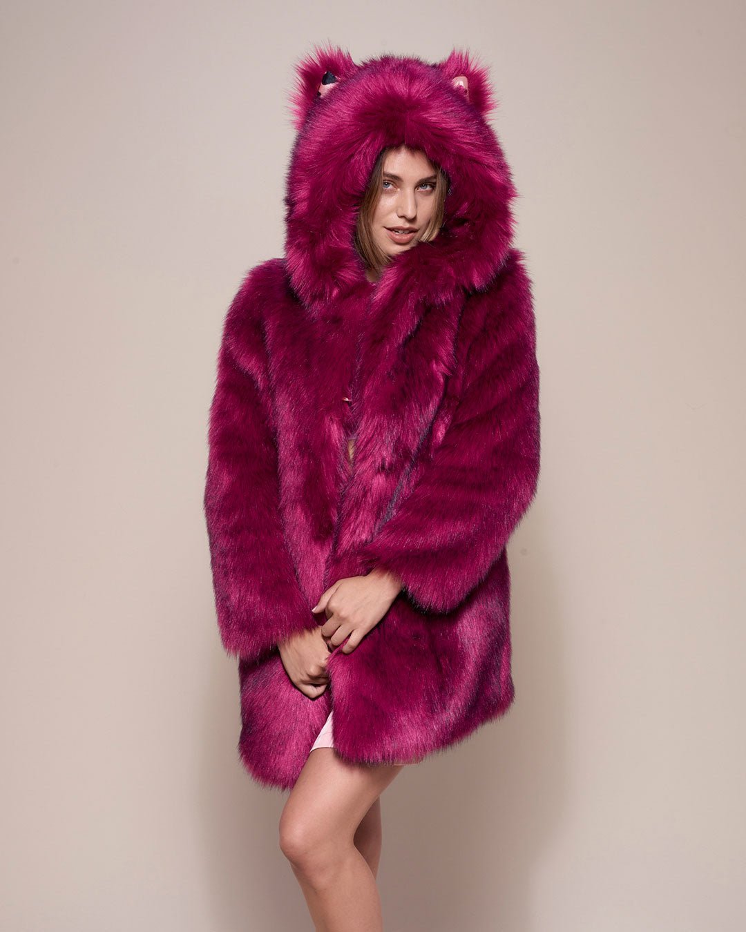 Love Wolf Luxe Classic Faux Fur Coat | Women's - SpiritHoods