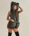 Forest Wolf Luxe Collector Edition Faux Fur Hood | Women's