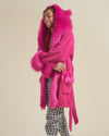 Lipstick Wolf Classic Short Faux Fur Robe | Men's