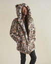 Clouded Leopard Classic Faux Fur Coat | Men's - SpiritHoods