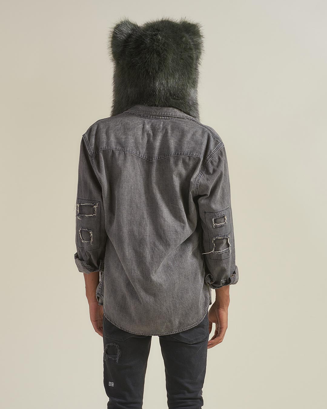 Forest Wolf Luxe Collector Edition Faux Fur Hood | Men's