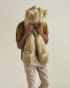 Glitter Sun Wolf Collector Edition Faux Fur Hood | Men's