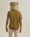 Glitter Sun Wolf Collector Edition Faux Fur Hood | Men's