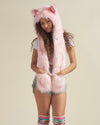 Flamingo Wolf Collector Edition Faux Fur Hood | Women's